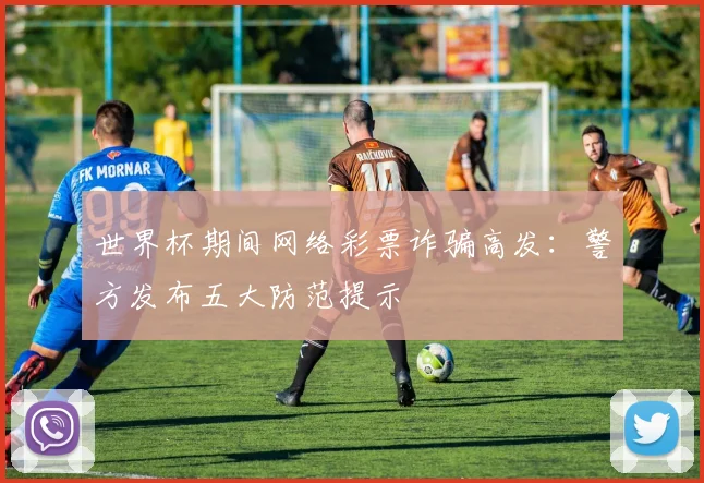 世界杯期间网络彩票诈骗高发:警方发布五大防范提示