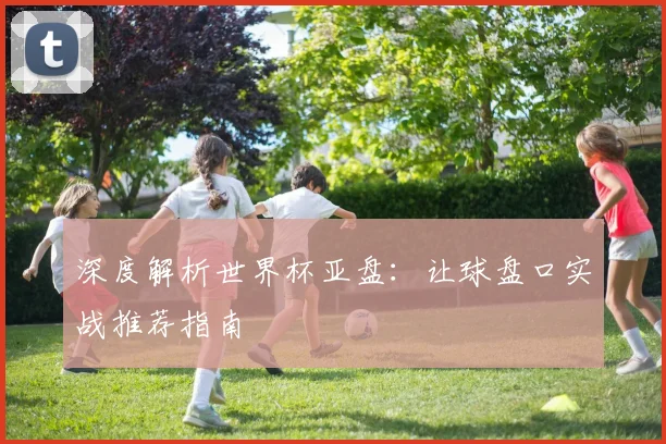 深度解析世界杯亚盘：让球盘口实战推荐指南